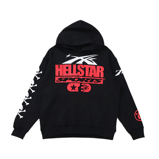 Helstr Black Hoodie