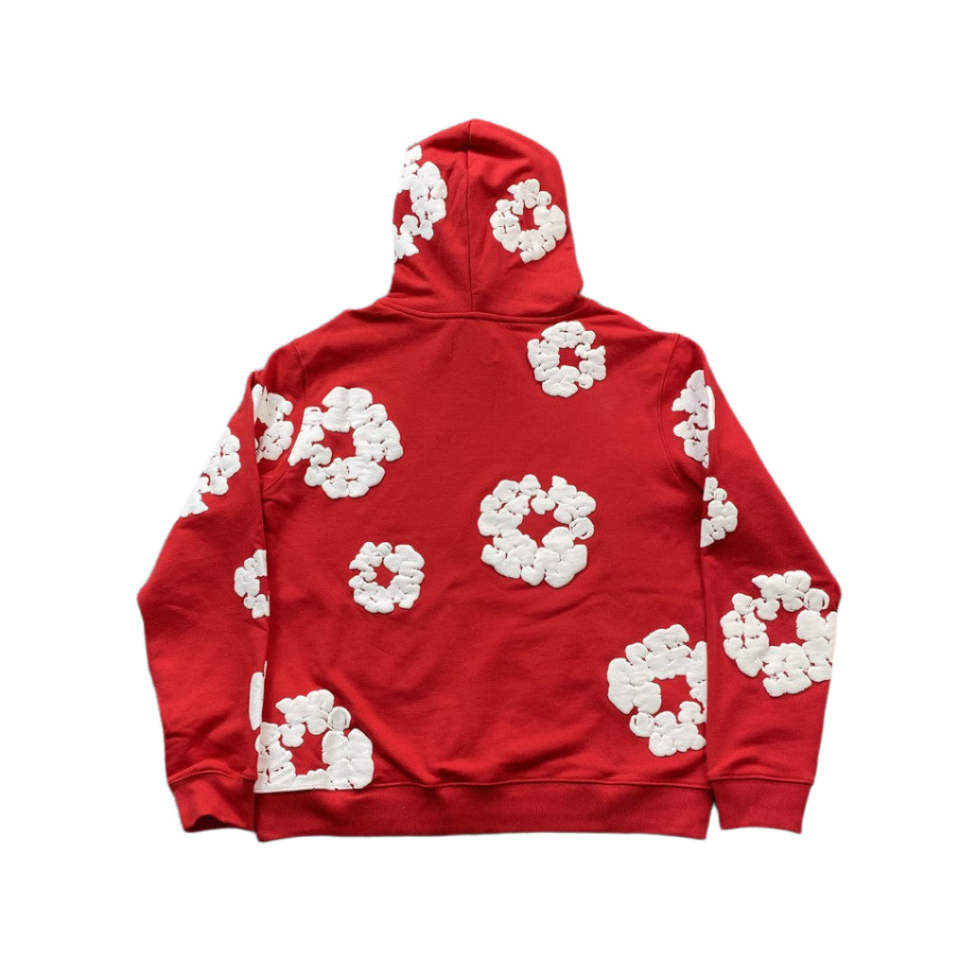 D3nim Trs Red Hoodie