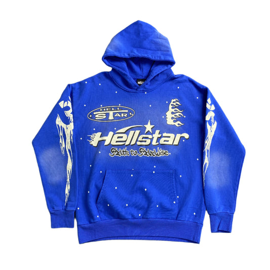 Helstr Blue Hoodie