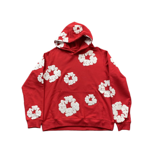 D3nim Trs Red Hoodie