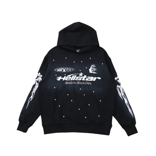 Helstr Black Hoodie