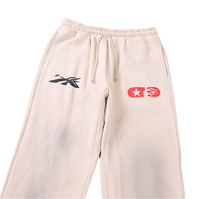 Helstr Beige Sweatpants