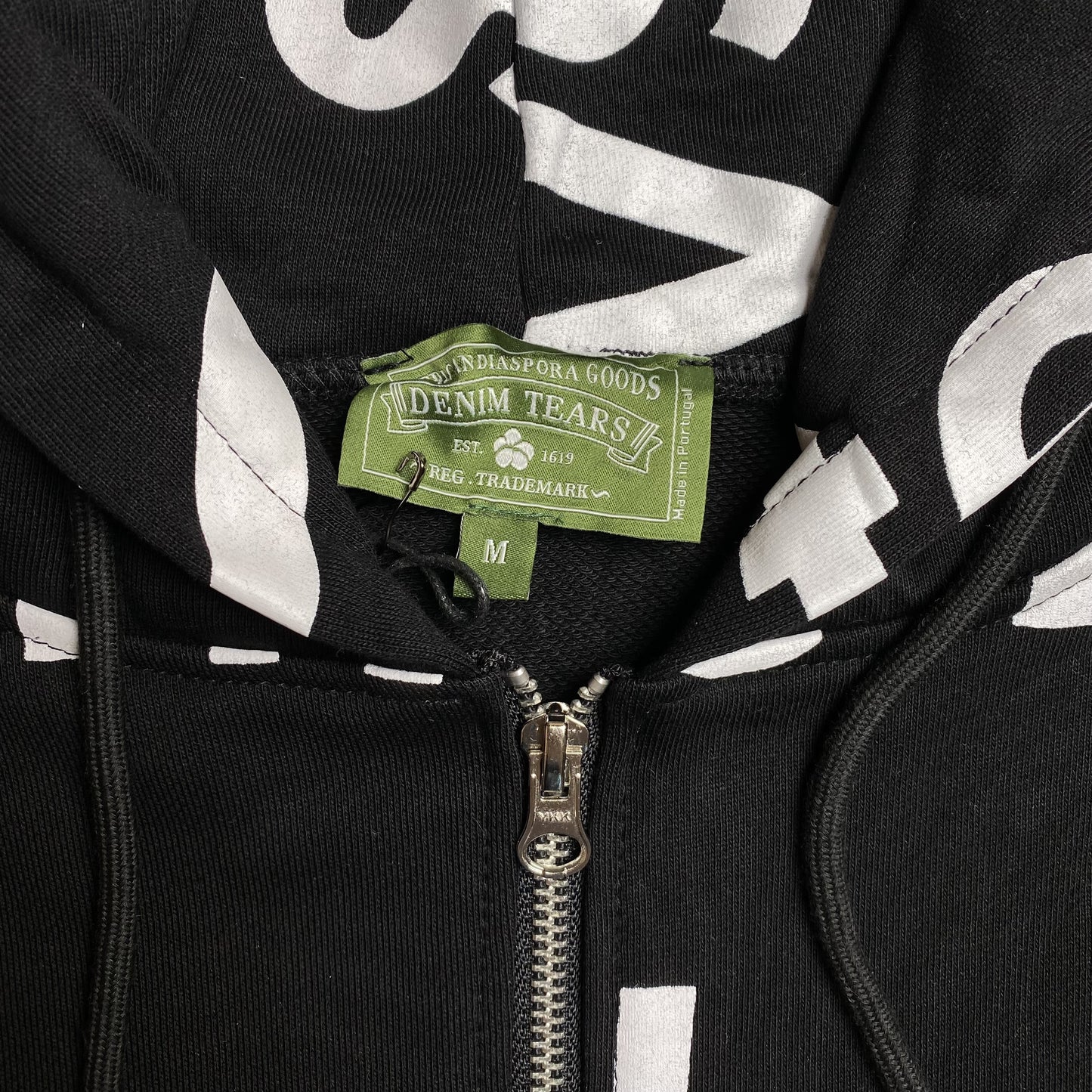 D3nim Trs Black Zip Hoodie