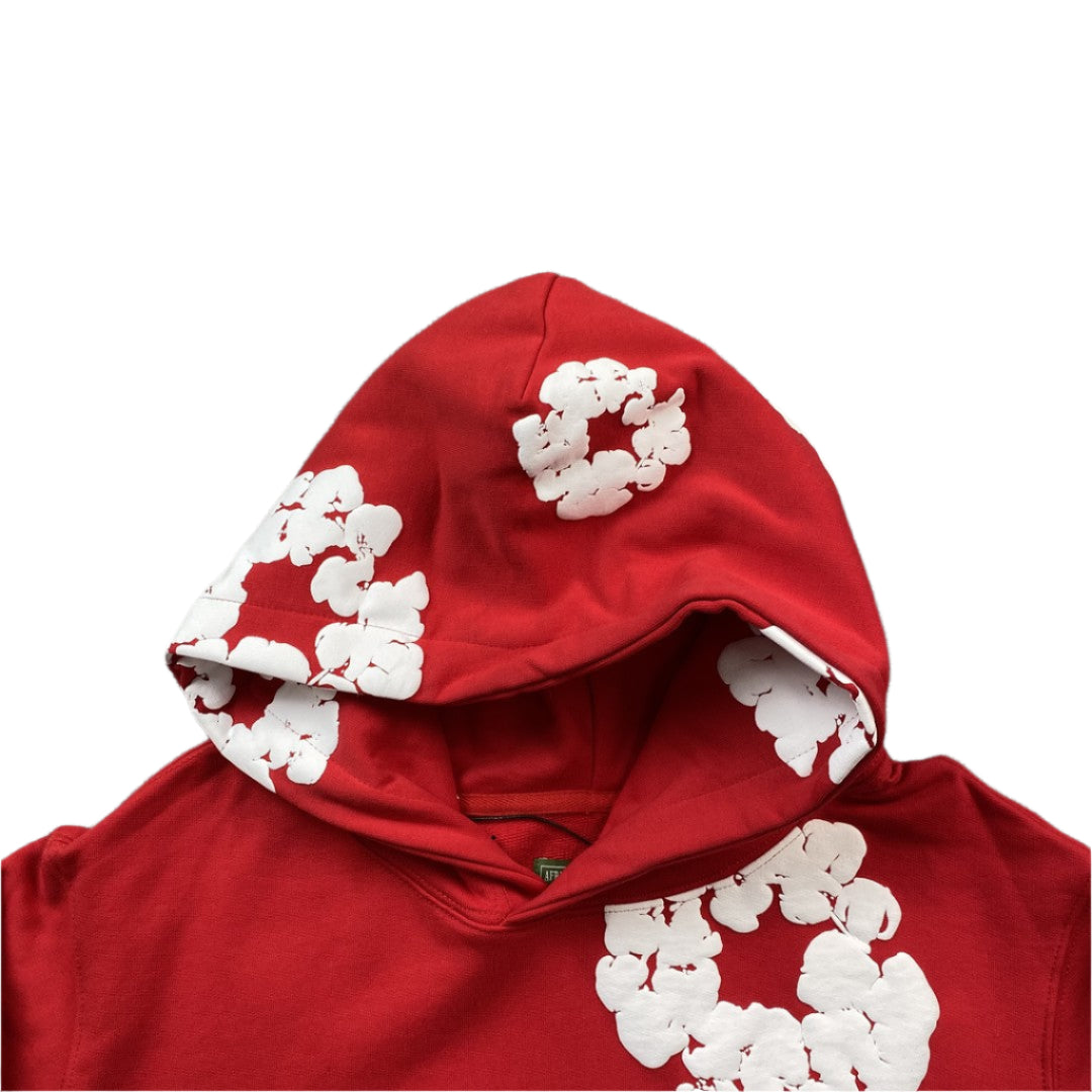 D3nim Trs Red Hoodie