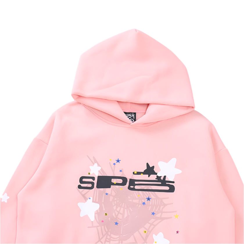 Sp3dr Light Pink Hoodie